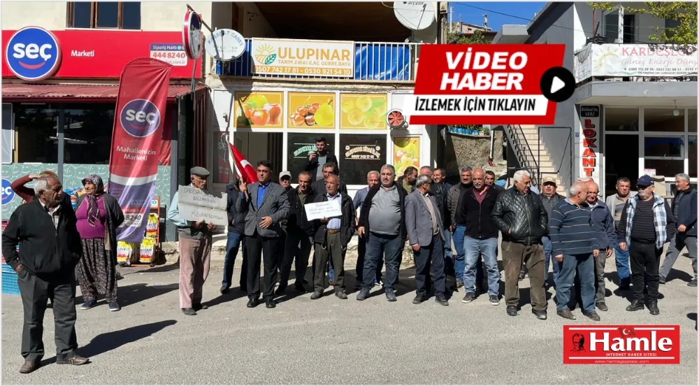 Bademdere köyü halkı isyan etti! Eli kanlıları köyümüzde istemiyoruz!