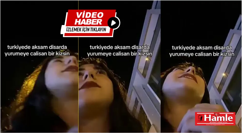 Genç kıza sokak ortasında taciz anı kamerada! (Video Haber - Tıkla İzle)