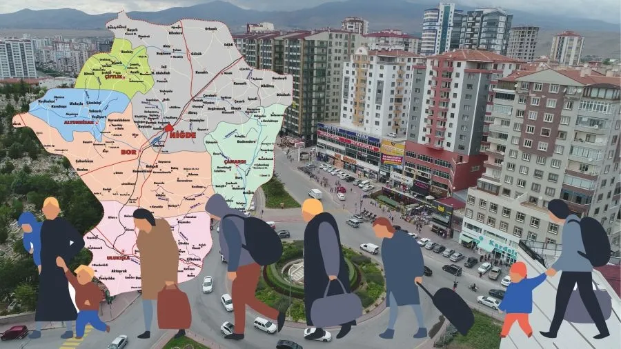 Niğde kırsal göç veriyor