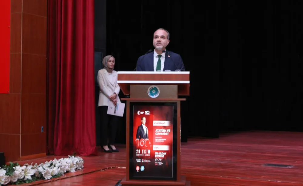 Üniversitede Cumhuriyetin 100. Yılı etkinlikleri