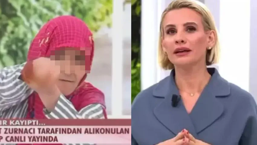 Canlı yayında REZALET! Skandal bir hareket yaptı