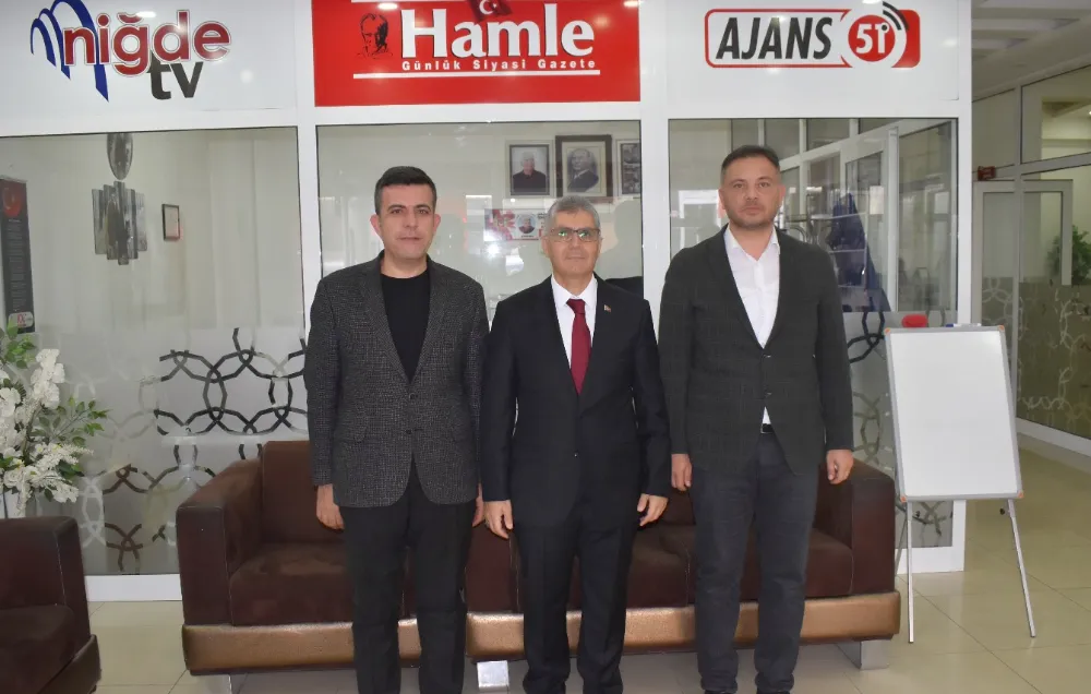 Niğde Valisi Çelik’ten gazetemize ziyaret