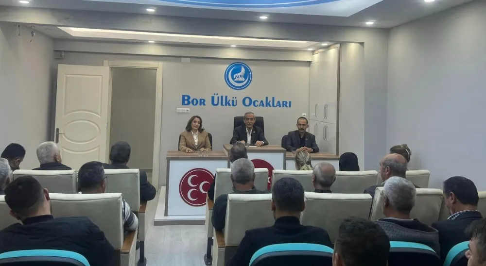 Bor MHP’de yerel seçim toplantısı