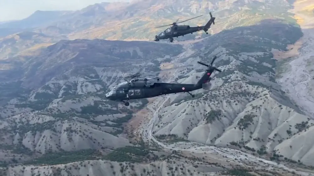 Kahramanlar 42 mağara, sığınak ve depoyu imha etti