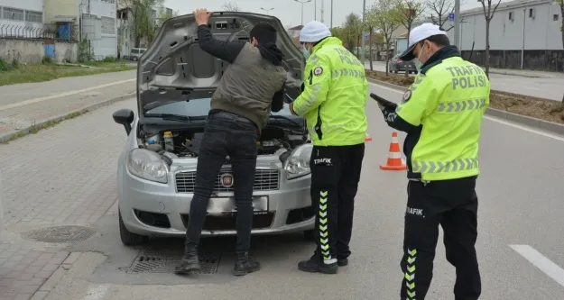 EGM Denetimlerinde 251 Standart Dışı Plaka Tespit Edildi