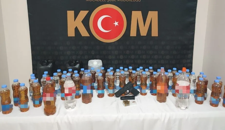 Niğde’de kaçak içki operasyonu