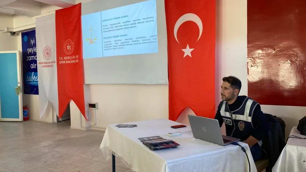 Bor’da kadına yönelik şiddetle mücadele eğitimi