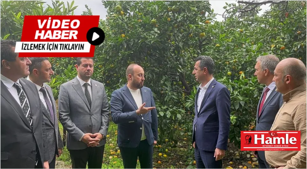 Adem, narenciye üreticilerinin sıkıntısını dile getirdi