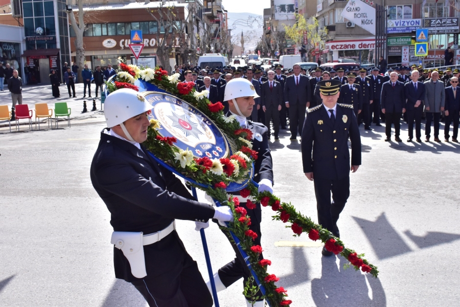 Türk Polis Teşkilatının kuruluş yıldönümü Niğde