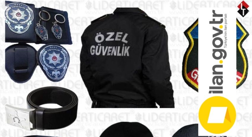 Özel güvenlik kıyafeti ve ekipmanı satın alınacak