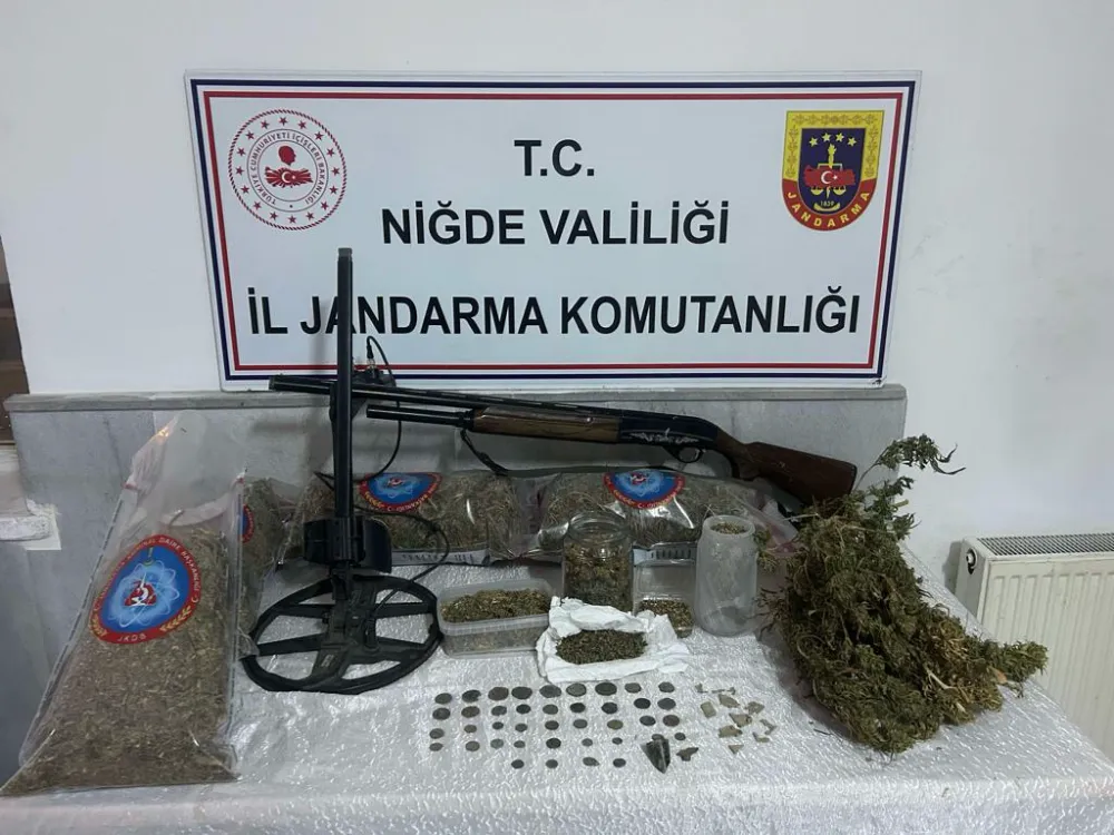 Ulukışla’da 5 kilo 240 gram esrar ele geçirildi