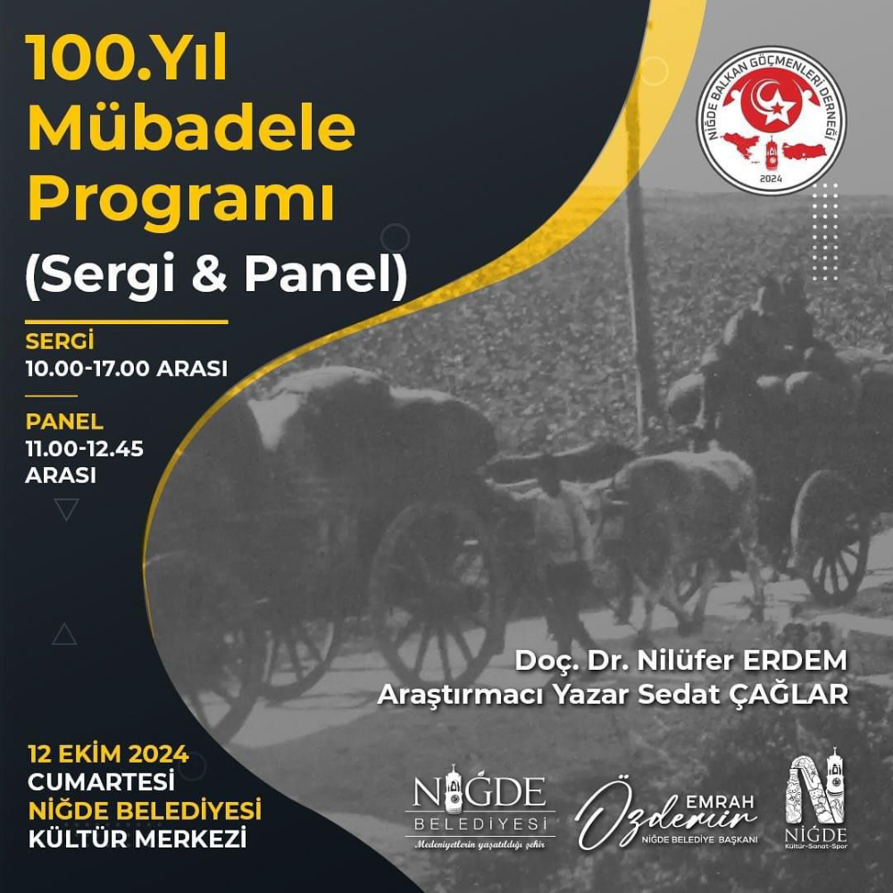 100. Yıl Mübadele Programı Niğde’de Düzenleniyor