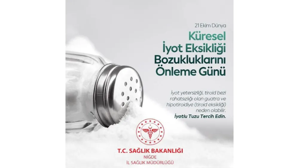 GÖRMEZDEN GELİNEN TEHLİKE İYOT EKSİKLİĞİ