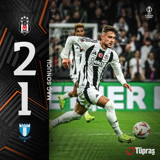 BEŞİKTAŞ 2 - 1 MALMÖ