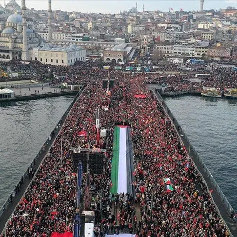 İstanbul’da Filistin’e Destek Yürüyüşü Düzenlenecek