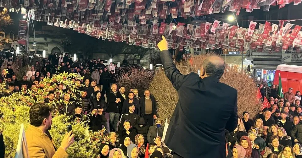 MHP’den Bor’da gövde gösterisi! 