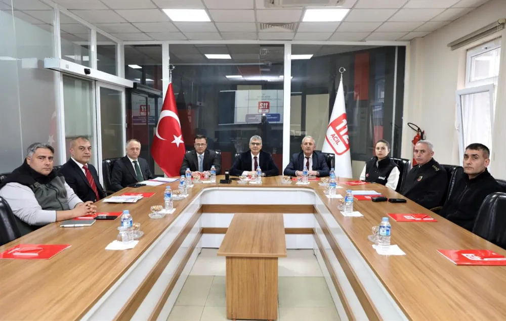 Niğde Acil Çağrı Hizmetleri İl Koordinasyon Toplantısı yapıldı