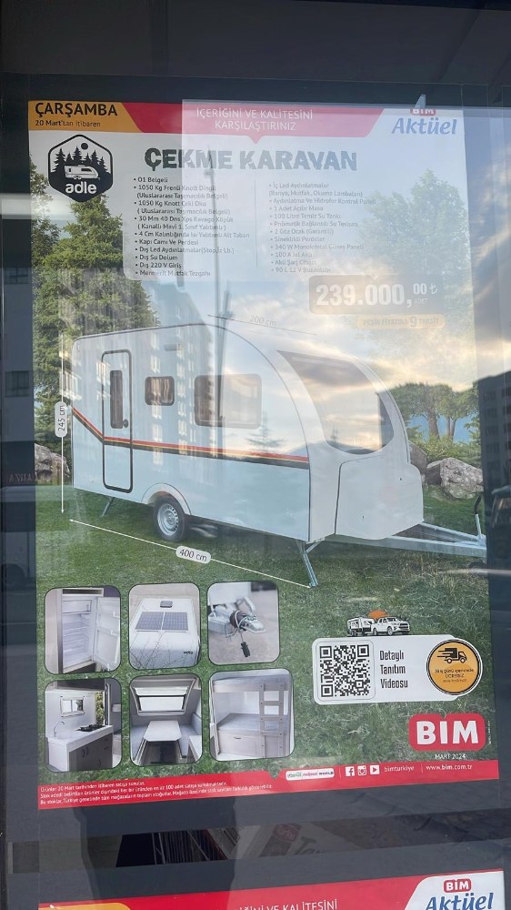 BİM Karavan Satıyor