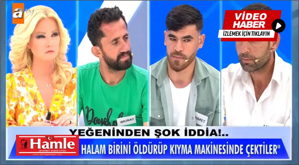 Canlı yayında şoke eden cinayet itirafı! 