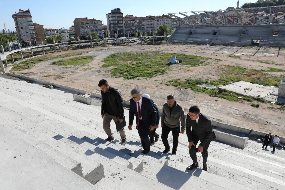 Niğde Stadyumu açılışa gün sayıyor