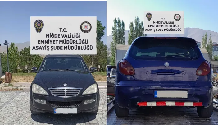Niğde’de hırsızlar cirit atıyor! 22 hırsızlık şüphelisi yakalandı