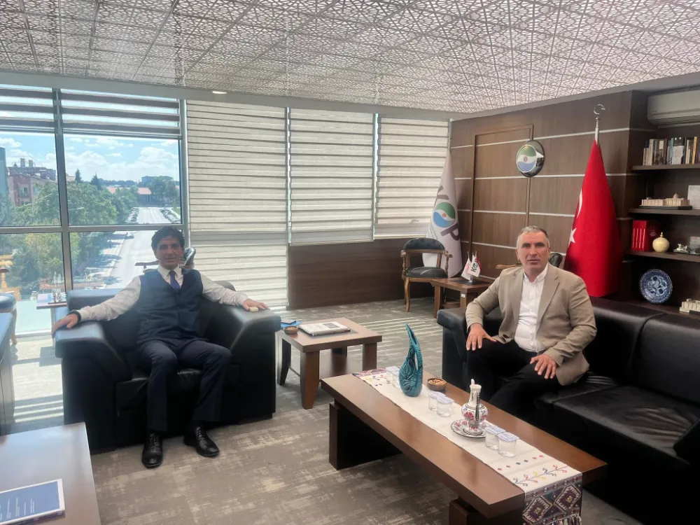 ÇAMARDI BELEDİYE BAŞKANI ALİ PINAR KONYA KOOP’A ZİYARET