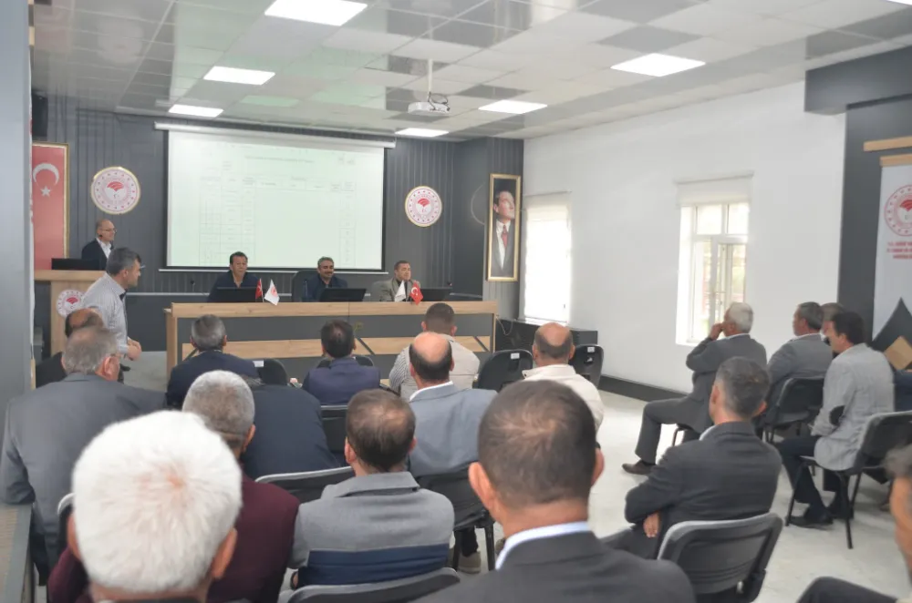NİĞDE’DE GENEL TARIM SAYIMI KAPSAMINDA KÖY MUHTARLAR BİLGİLENDİ