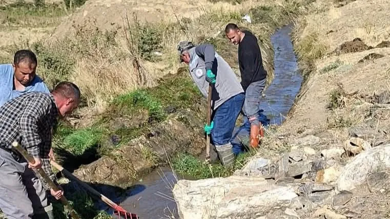 GÜMÜŞLER’DE 40 YILLIK SULAMA SORUNU ÇÖZÜLÜYOR