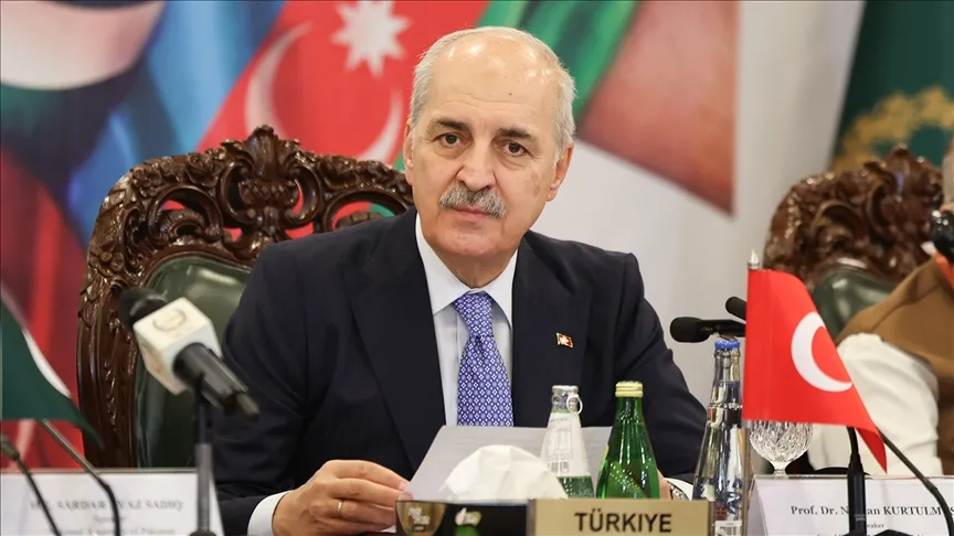 TBMM BAŞKANI KURTULMUŞ: NETANYAHU VE ÇETESİ, İŞLEDİĞİ SOYKIRIM SUÇUNDAN KOLAYCA KURTULAMAMALI