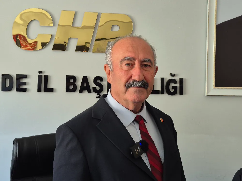 KAMBER KAHRAMAN CHP NİĞDE İL BAŞKANLIĞINA ADAYLIĞINI AÇIKLADI