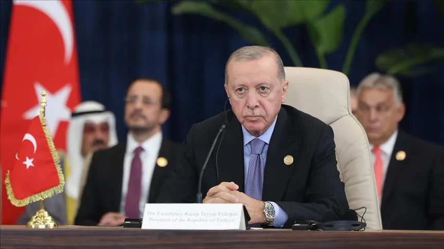 CUMHURBAŞKANI ERDOĞAN “ŞARM EL-ŞEYH ANLAŞMASI”NIN İMZA TÖRENİNE KATILDI