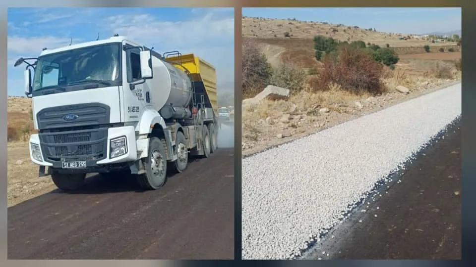 ÇİFTLİK İLÇESİ KULA KÖYÜ’NDE ASFALT ÇALIŞMALARI HIZLA SÜRÜYOR