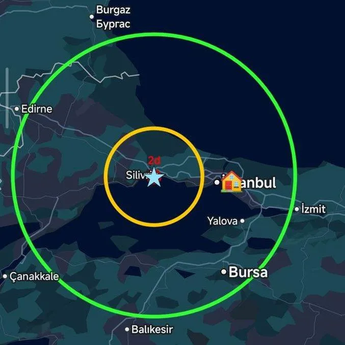 İSTANBUL’DA 5.0 BÜYÜKLÜĞÜNDE DEPREM!