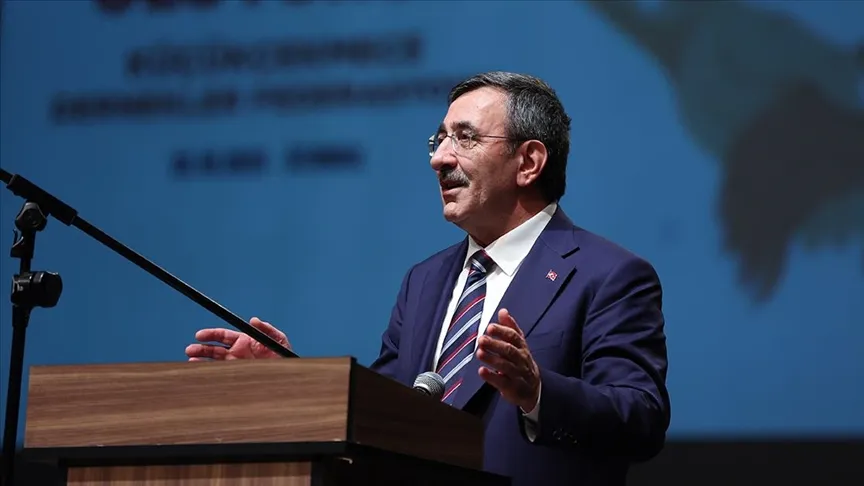 CUMHURBAŞKANI YARDIMCISI YILMAZ: ENFLASYONLA MÜCADELE EN ÖNCELİKLİ GÜNDEMİMİZ