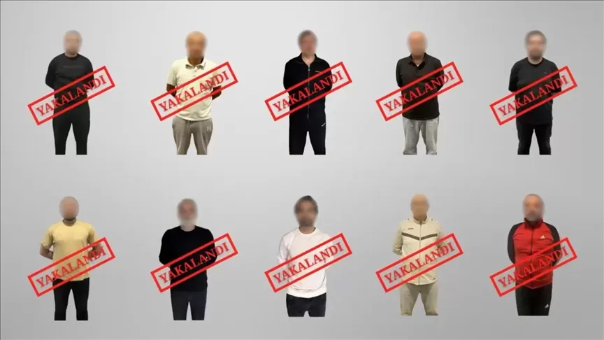 KIRMIZI BÜLTENLE ARANAN 10 SUÇLU TÜRKİYE’YE GETİRİLDİ