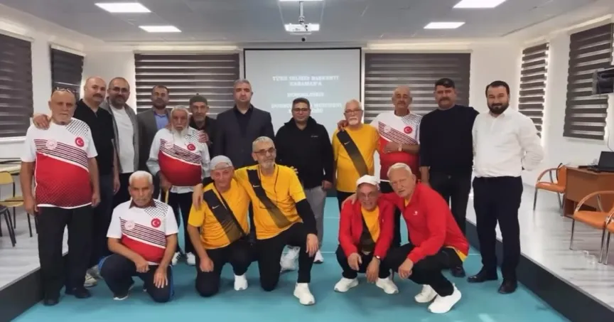 NİĞDE EKİBİ BOCCE MAÇINDA GALİBİYET ELDE ETTİ