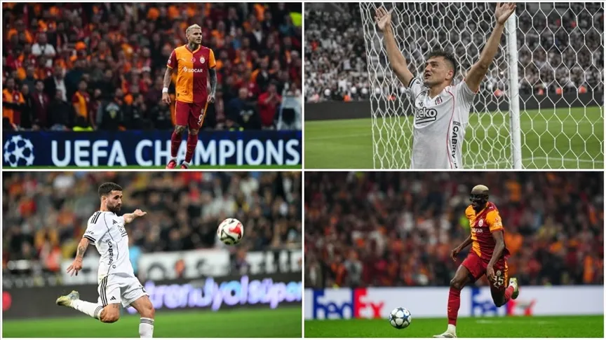 BEŞİKTAŞ-GALATASARAY DERBİSİNDE GÖZLER GOLCÜLERDE