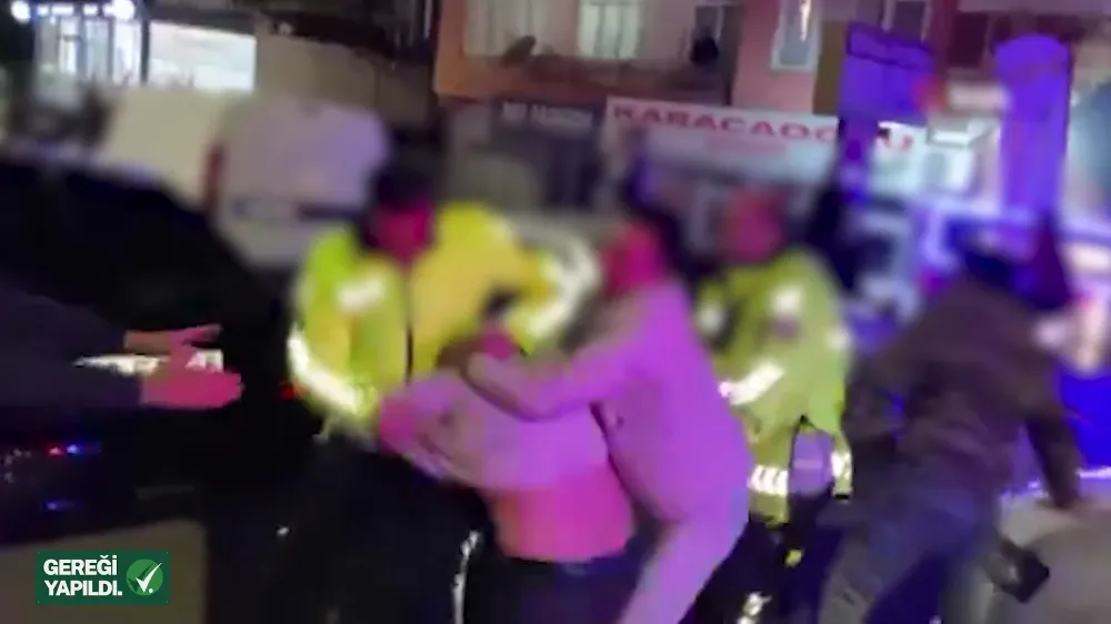 AKSARAY’DA POLİSE SALDIRAN 3 KİŞİ TUTUKLANDI (VİDEO HABER)