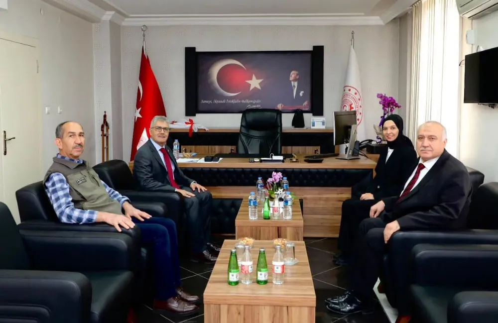 SANAYİ VE TEKNOLOJİ İL MÜDÜRLÜĞÜNE ATANAN ŞEYMA GÜNER’E VALİ ÇELİK’TEN ZİYARET