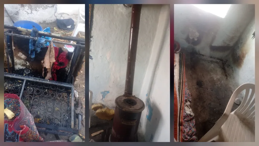 NİĞDELİ ENGELLİ VATANDAŞIN EVİ YANDI: “YARDIM ELİ BEKLİYORUM”