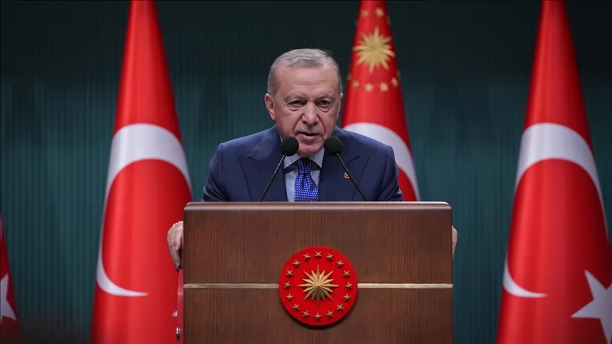  Cumhurbaşkanı Erdoğan: Türkiye Yüzyılı vizyonumuz adım adım gerçeğe dönüşüyor