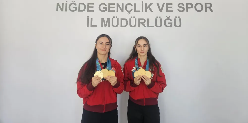 NİĞDE’NİN ALTIN KIZLARI DÜNYADA ZİRVEDE        