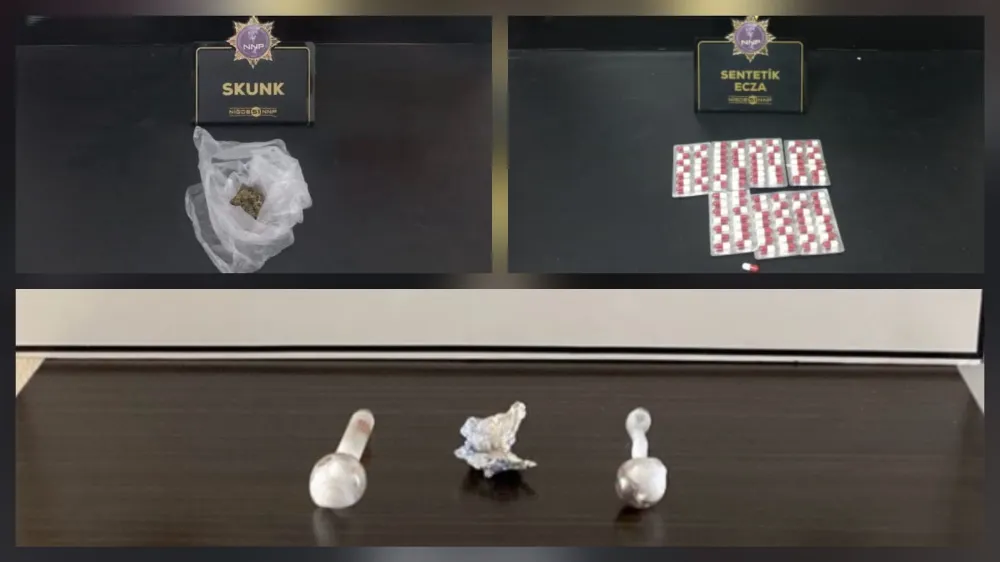 NİĞDE’DE UYUŞTURUCU OPERASYONU: 2 TUTUKLAMA