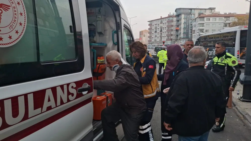 NİĞDE’DE İMAMHATİP MEYDANINDA KAZA