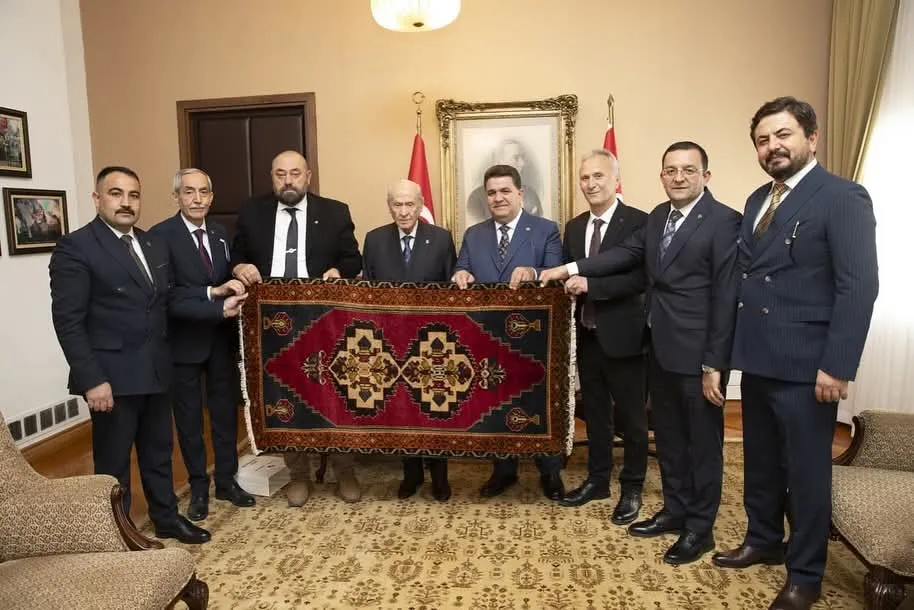 MHP NİĞDE TEŞKİLATINDAN GENEL BAŞKAN DEVLET BAHÇELİ’YE ZİYARET