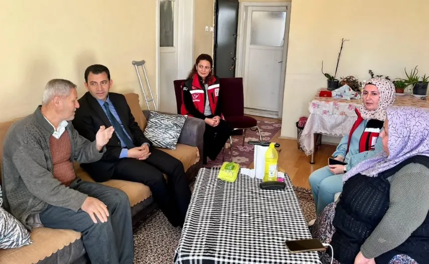 NİĞDE’DE ŞEHİT AİLELERİ VE GAZİLER ZİYARET EDİLDİ