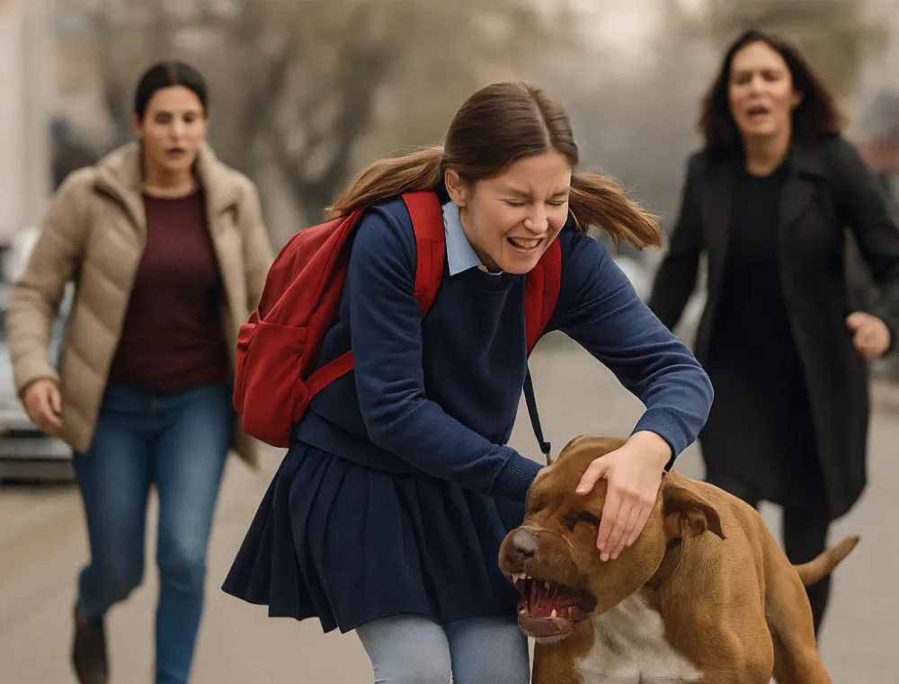 Niğde’de 2 Ortaokul Öğrencisini Pitbull Köpeği Isırdı