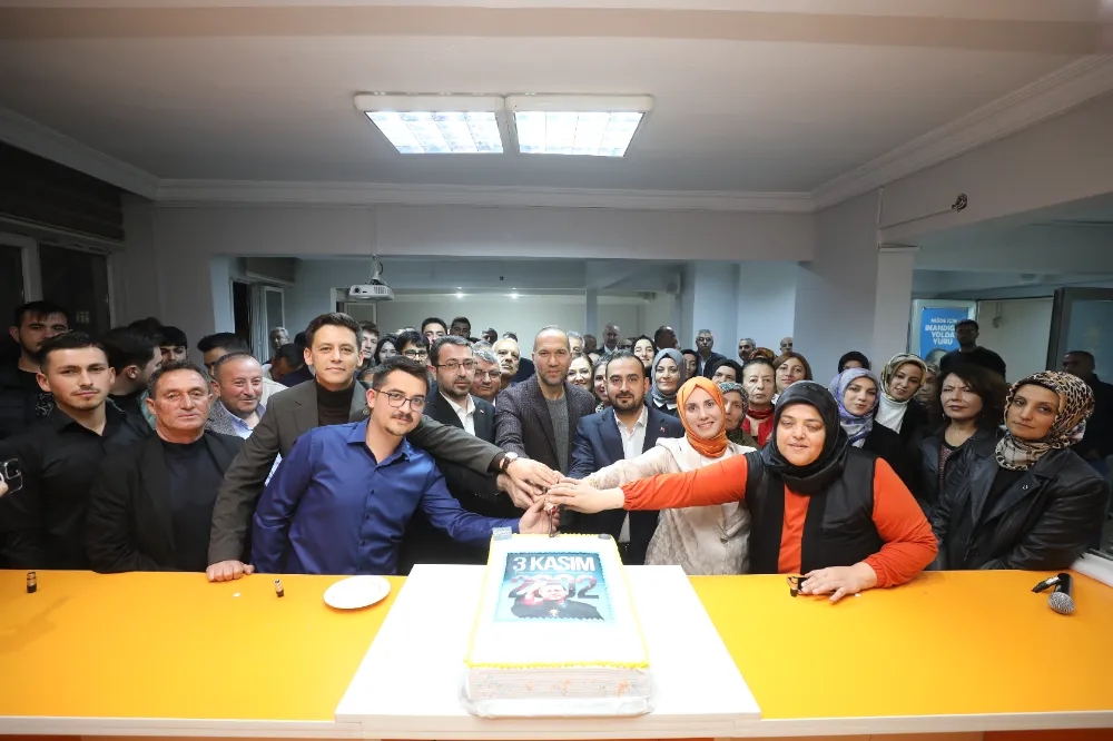 AK PARTİ’NİN İKTİDARA GELİŞİNİN 23. YILI NİĞDE’DE KUTLANDI