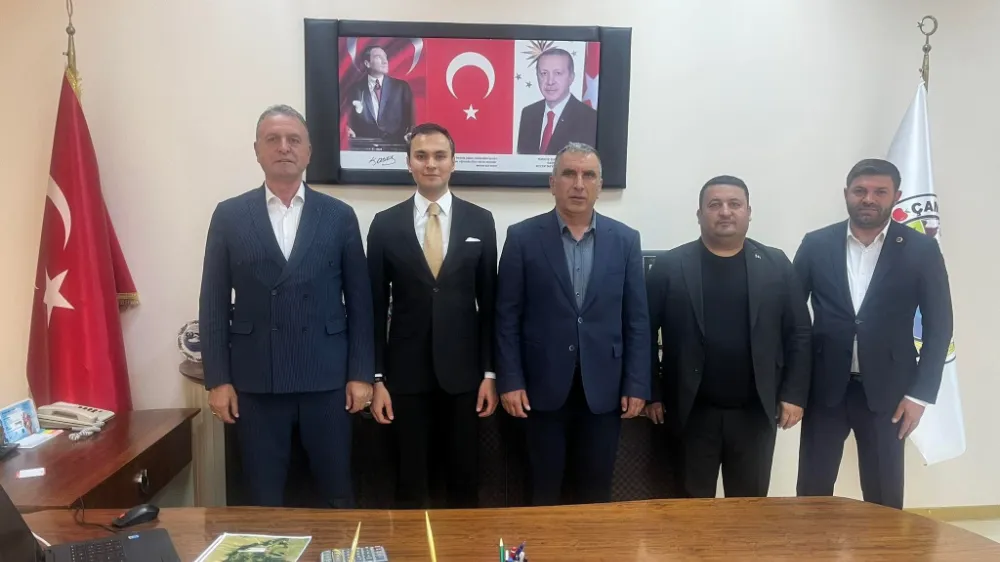 KAYMAKAM BEKTAŞ’TAN BELEDİYE BAŞKANI ALİ PINAR’A ZİYARET