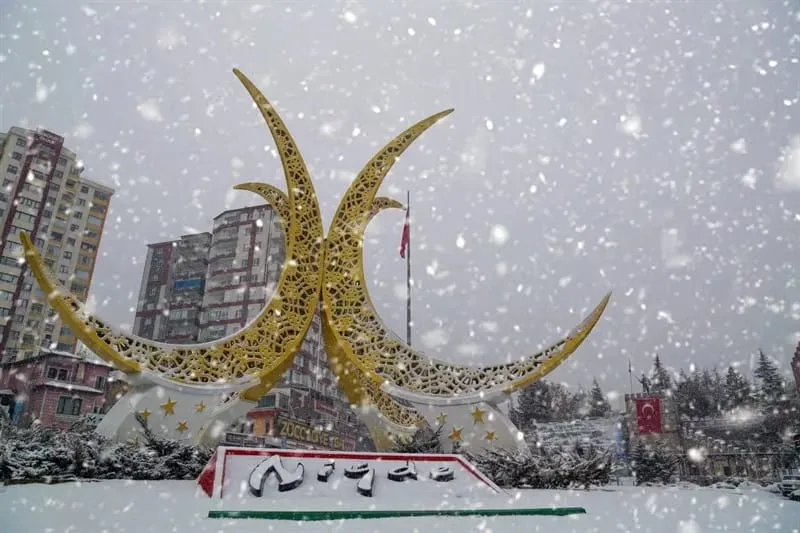 NİĞDE’DE KAR KAPIDA